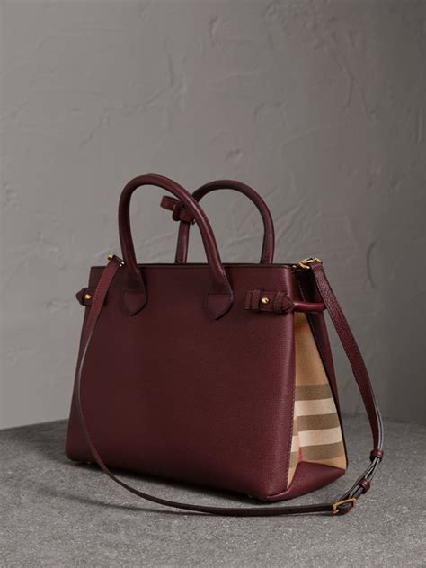 burberry banner mahogany red outfit|Burberry // Mahogany Red Leather Banner Bag – VSP Consignment.